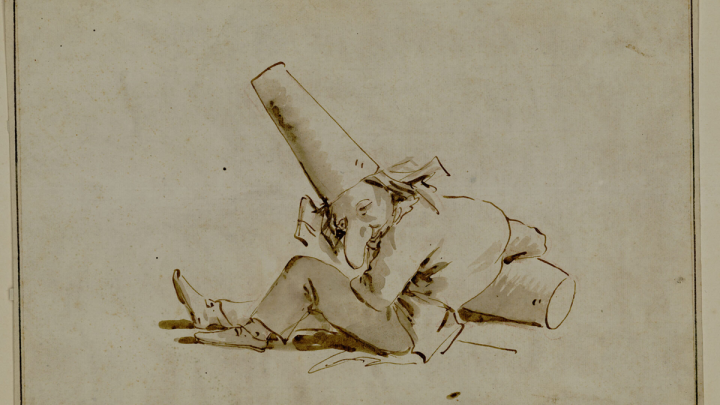 Giambattista Tiepolo. Pulcinella