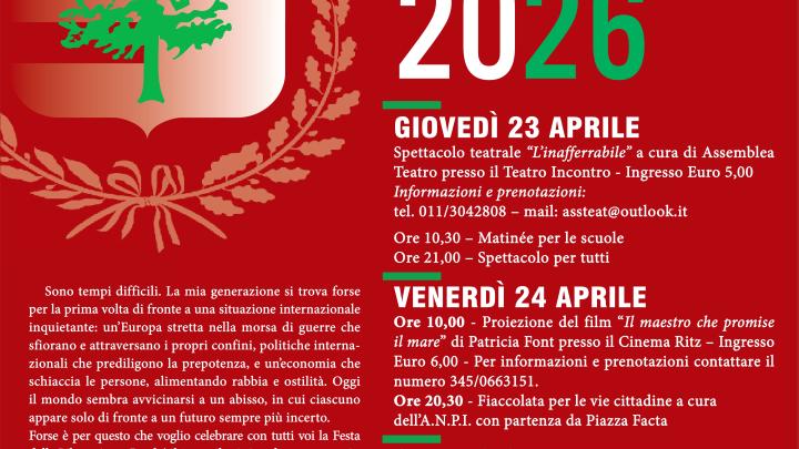 25 Aprile Manifesto