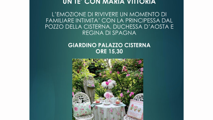 Un Té Con Maria Vittoria a Palazzo Cisterna