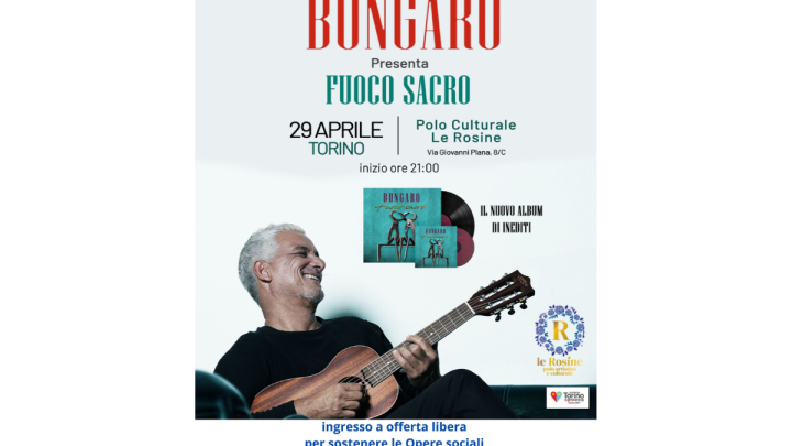 Locandina Bungaro Fuoco Sacro