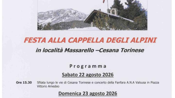 Agosto 22 E23 Alpini a Cesana