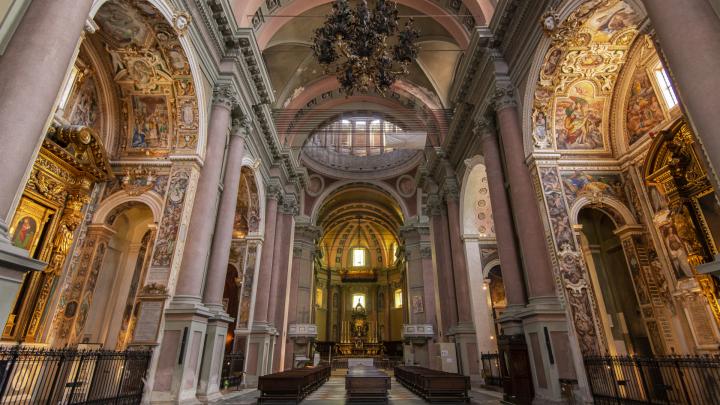 Basilica di San Gaudenzio. Credito fotografico: ATL Terre dell'Alto Piemonte, ph. Giorgio Perottino