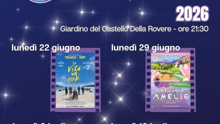 CINEMA al Castello 2026