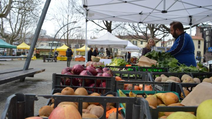 Ivrea Mercatino Piazza Freguglia2