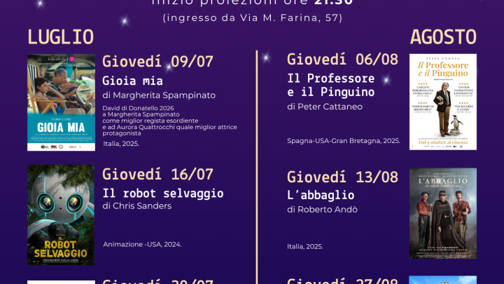 LOCANDINA Cinema al Castello 2026