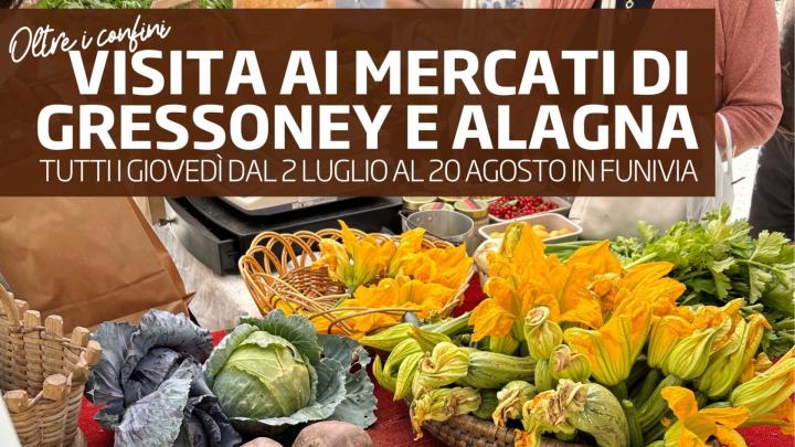 Particolare della locandina dell'evento, dal sito visitvalsesiavercelli.it Titolo, fotografia con fiori di zucchina e altre verdure