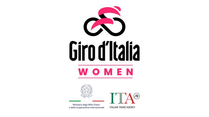 Logo Giro d'Italia Women – Autore: Forrester76, licenza CC BY-SA 4.0, fonte Wikimedia Commons.