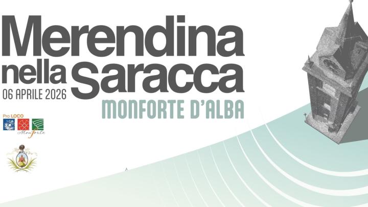 Titolo, grafica e disegno di un campanile visto dall'alto