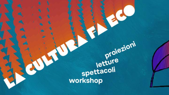 Banner dal sito culturaesviluppo.it, particolare Grafica con titolo dell'edizione 2026