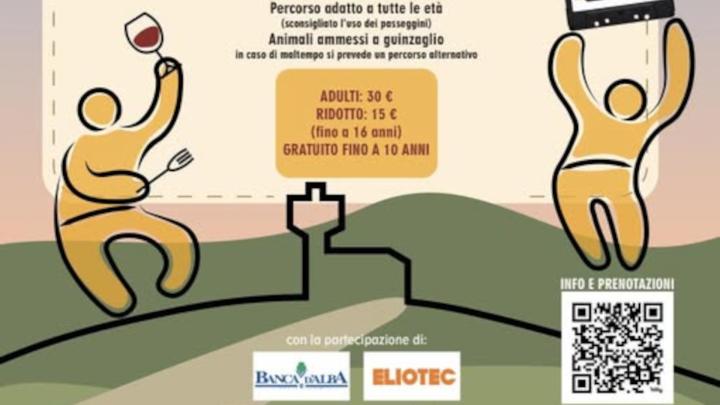 Locandina dell'evento con QR code per prenotazioni